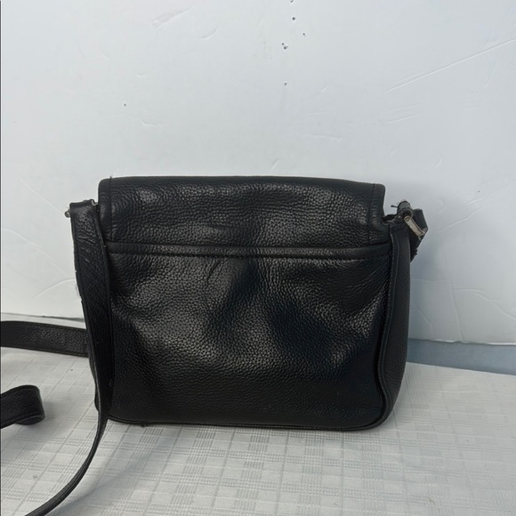 KATE SPADE Zip Flap Jackson Leather Crossbody Bag Black - Picture 3 of 11